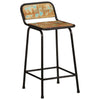Bar Stools 2 pcs 46x35.5x80 cm Solid Wood Reclaimed