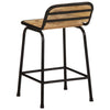 Bar Stools 4 pcs 46x35.5x70 cm Solid Wood Rough Mango