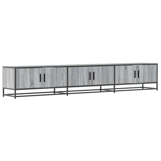 TV Cabinet Grey Sonoma 240x35x41 cm Engineered Wood