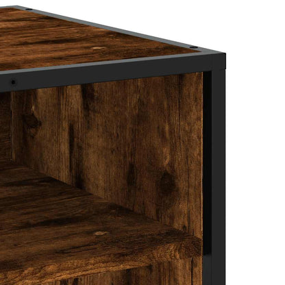 TV Cabinet Smoked Oak 180,5x40x46 cm Engineered Wood