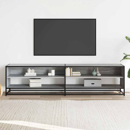 TV Cabinet Grey Sonoma 180,5x40x46 cm Engineered Wood