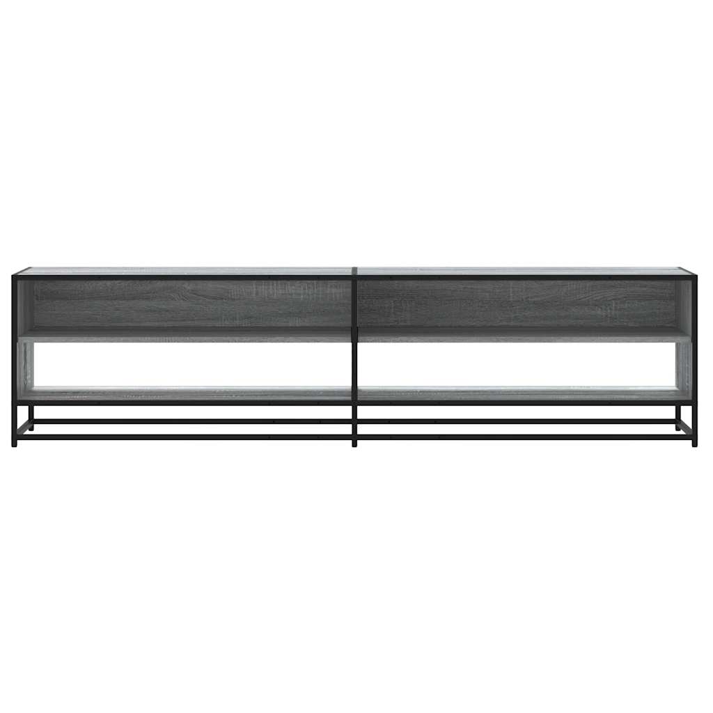 TV Cabinet Grey Sonoma 180,5x40x46 cm Engineered Wood