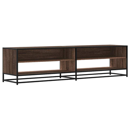 TV Cabinet Brown Oak 180,5x40x46 cm Engineered Wood