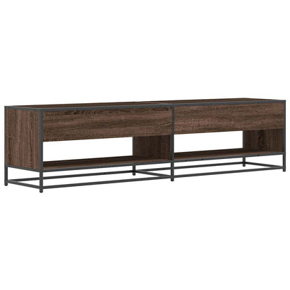 TV Cabinet Brown Oak 180,5x40x46 cm Engineered Wood