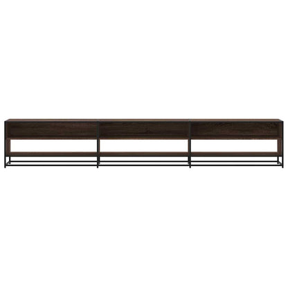 TV Cabinet Brown Oak 270x40x46 cm Engineered Wood