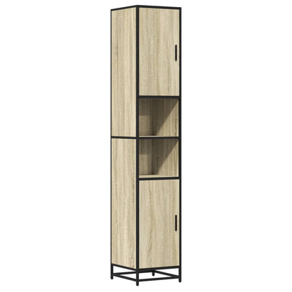 Bathroom Cabinet | Sonoma oak | Engineered Wood | Tall | Bathroom Cabinet