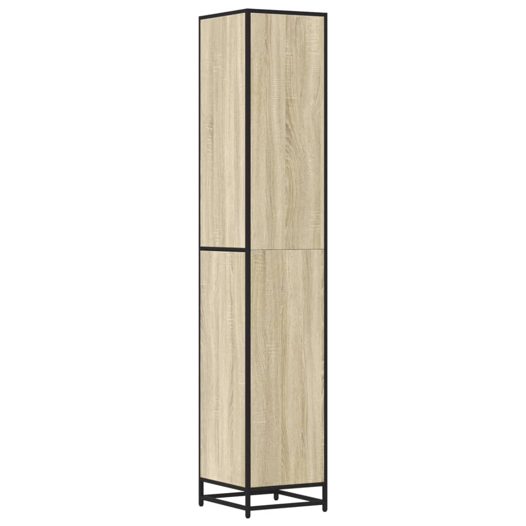 Bathroom Cabinet | Sonoma oak | Engineered Wood | Tall | Bathroom Cabinet
