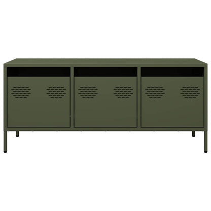 TV Cabinet Olive Green 101.5x39x43.5 cm Cold-rolled Steel