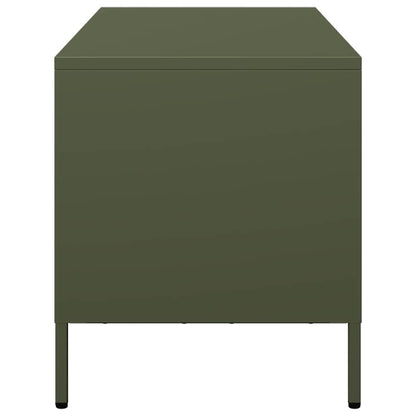 TV Cabinet Olive Green 101.5x39x43.5 cm Cold-rolled Steel