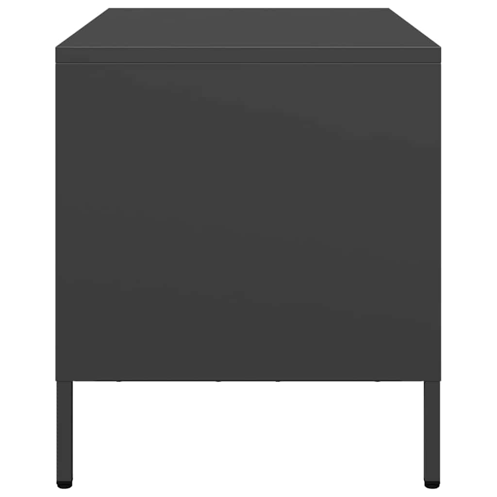 TV Cabinet Black 68x39x43.5 cm Cold-rolled Steel