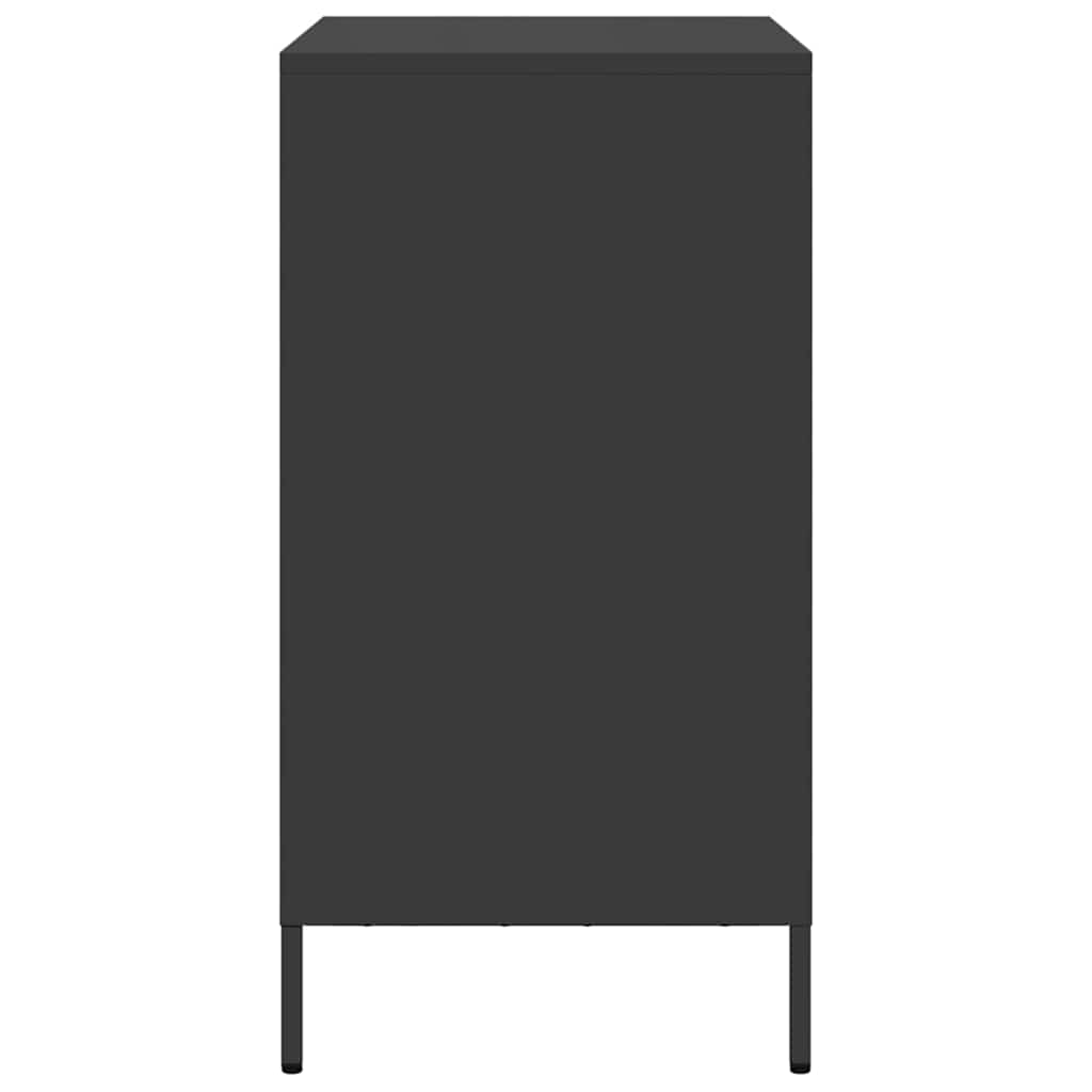 Sideboard Black 68x39x73.5 cm Cold-rolled Steel