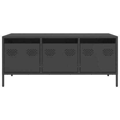 Coffee Table Black 101.5x50x43.5 cm Cold-rolled Steel