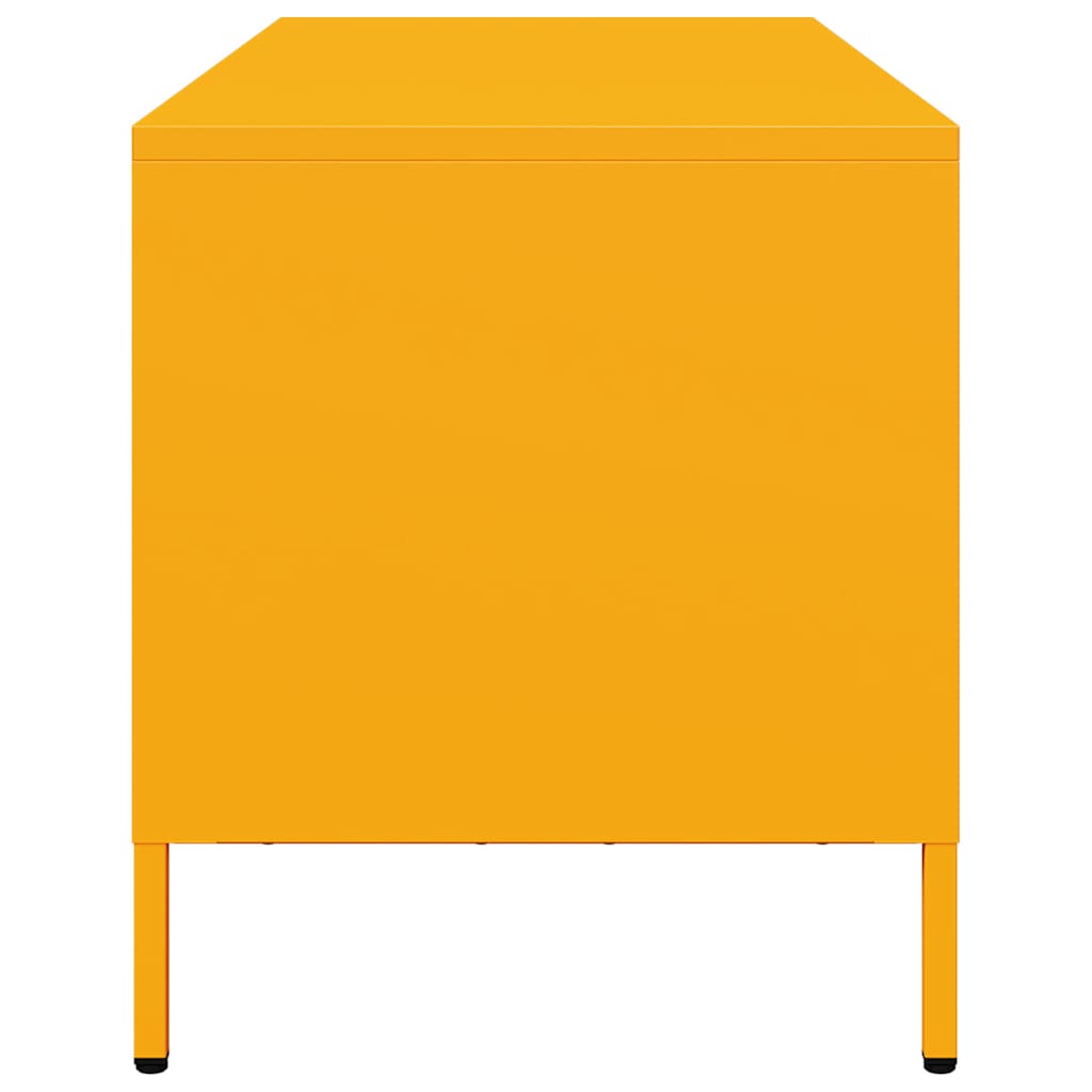 TV Cabinet Mustard Yellow 101.5x39x43.5 cm Cold-rolled Steel