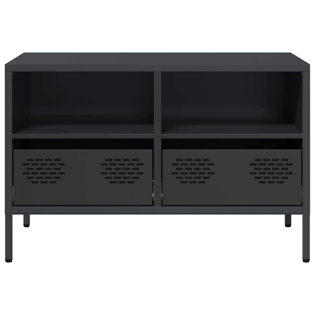 TV Cabinet Black 68x39x43.5 cm Cold-rolled Steel