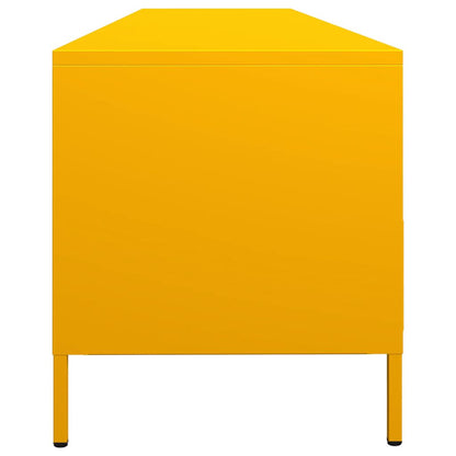 TV Cabinet Mustard Yellow 202x39x43,5 cm Cold-rolled Steel