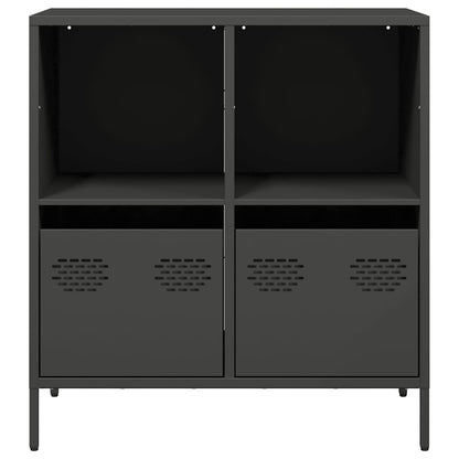 Sideboard Black 68x39x73.5 cm Cold-rolled Steel
