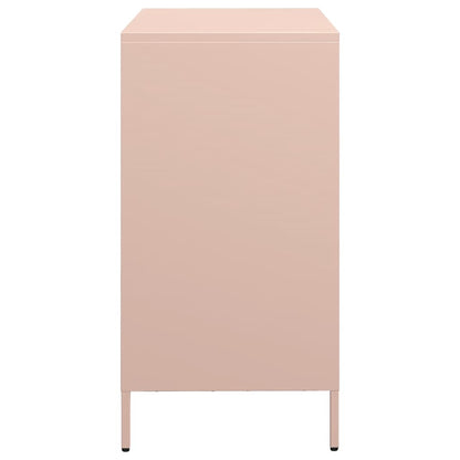 Sideboard Pink 68x39x73.5 cm Cold-rolled Steel