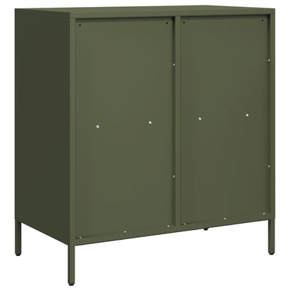 Sideboard Olive Green 68x39x73.5 cm Cold-rolled Steel