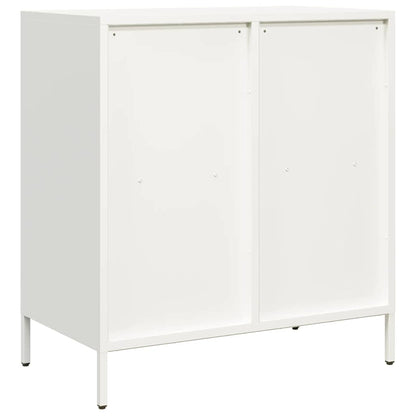 Sideboard White 68x39x73.5 cm Cold-rolled Steel
