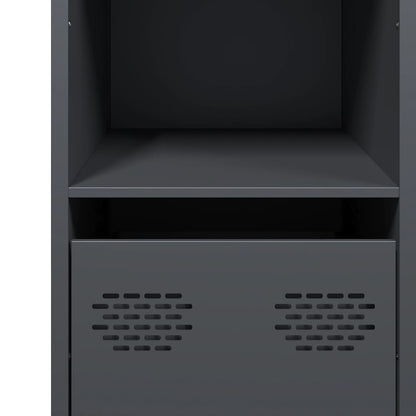 Sideboard Anthracite 101.5x39x73.5 cm Cold-rolled Steel