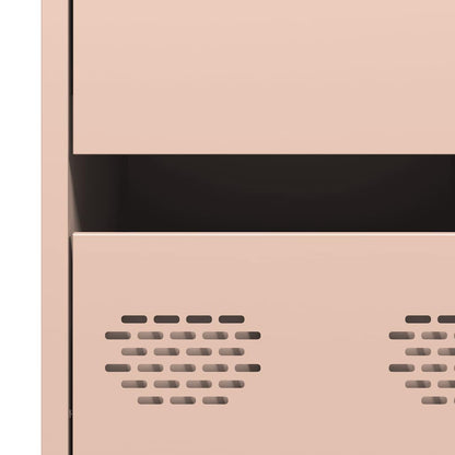 Sideboard Pink 35x39x73.5 cm Cold-rolled Steel