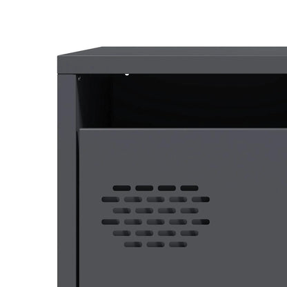Highboard Anthracite 39x35x103.5 cm Steel