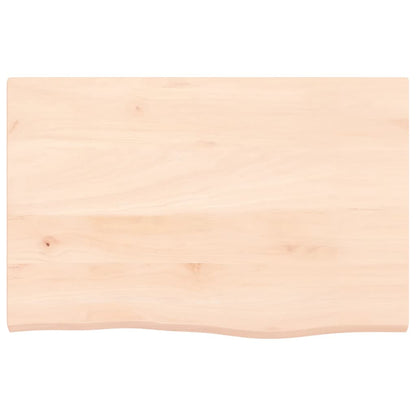 Basin Shelf Wall Mounted Steel and Solid Wood Oak