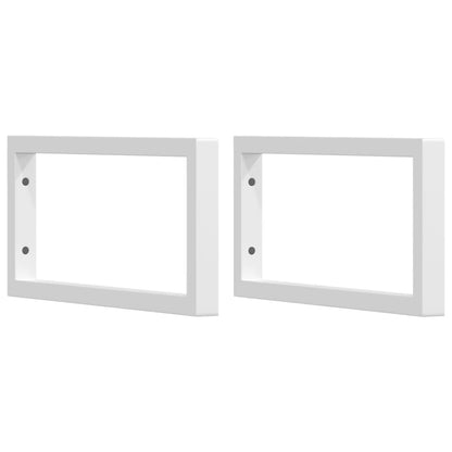 Basin Shelf Wall Mounted Steel and Solid Wood Oak