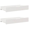 Bed Frame without Mattress White 200x200 cm Solid Wood Pine