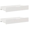 Bed Frame without Mattress White 200x200 cm Solid Wood Pine