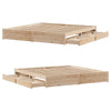 Bed Frame without Mattress 180x200 cm Super King Solid Wood Pine