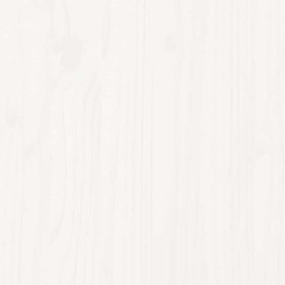 Bed Frame without Mattress White 160x200 cm Solid Wood Pine