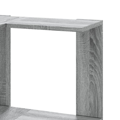 Corner Bookcase 5-Tier Grey Sonoma 50x50x179 cm Engineered Wood
