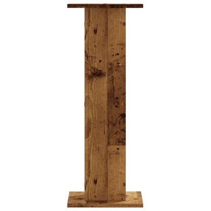 Speaker Stands 2 pcs Old Wood 30x30x80 cm Engineered Wood