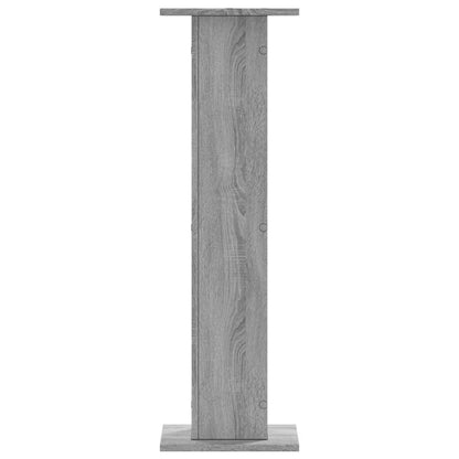 Speaker Stands 2 pcs Grey Sonoma 30x30x95 cm Engineered Wood