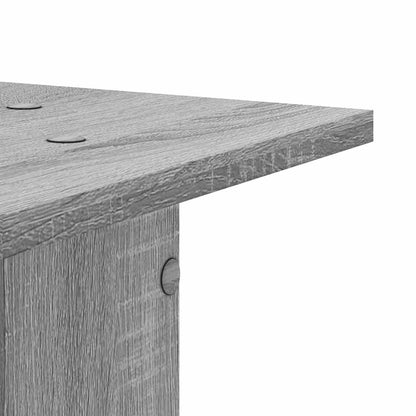 Speaker Stands 2 pcs Grey Sonoma 30x30x95 cm Engineered Wood