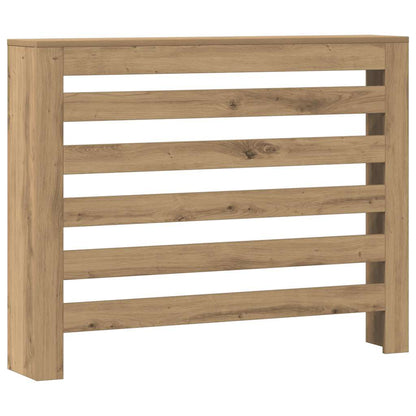 Radiator Cover Artisian Oak 104x20x82 cm Engineered Wood