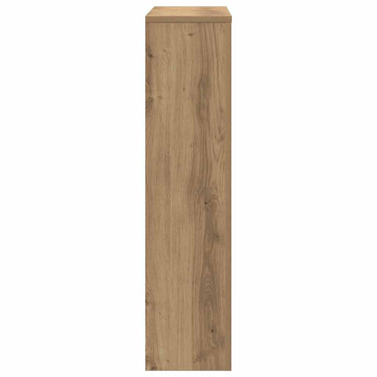 Radiator Cover Artisian Oak 104x20x82 cm Engineered Wood