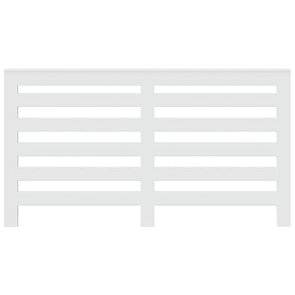 Radiator Cover White 149x20x82 cm Engineered Wood