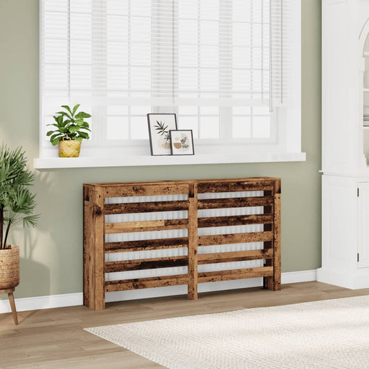 Radiator Cover Old Wood 149 x 20 x 82 cm Engineered Wood