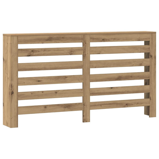 Radiator Cover Oak 149 x 20 x 82 cm Engineered Wood