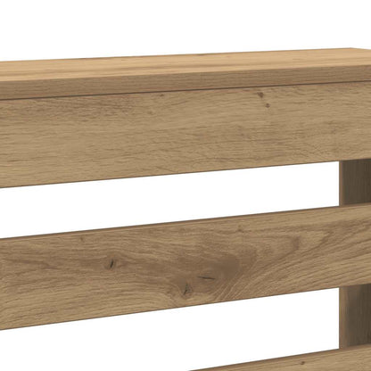 Radiator Cover Artisian Oak 149x20x82 cm Engineered Wood