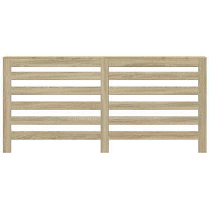 Radiator Cover Sonoma Oak 175x20x82 cm Engineered Wood