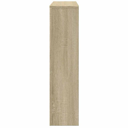 Radiator Cover Sonoma Oak 175x20x82 cm Engineered Wood