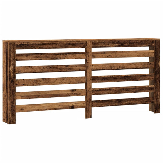 Radiator Cover Old Wood 175 x 20 x 82 cm Engineered Wood