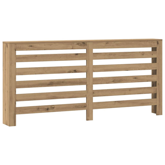 Radiator Cover Oak 175 x 20 x 82 cm Engineered Wood
