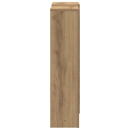 Radiator Cover Artisian Oak 205x21,5x83,5 cm Engineered Wood