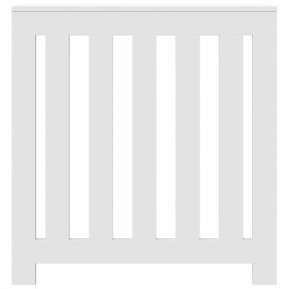Radiator Cover White 78x20x82 cm Engineered Wood