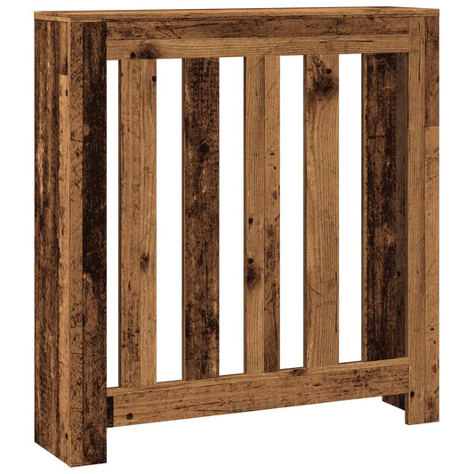 Radiator Cover Old Wood 78 x 20 x 82 cm Engineered Wood