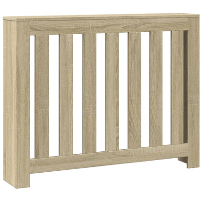 Radiator Cover Sonoma Oak 104x20x82 cm Engineered Wood